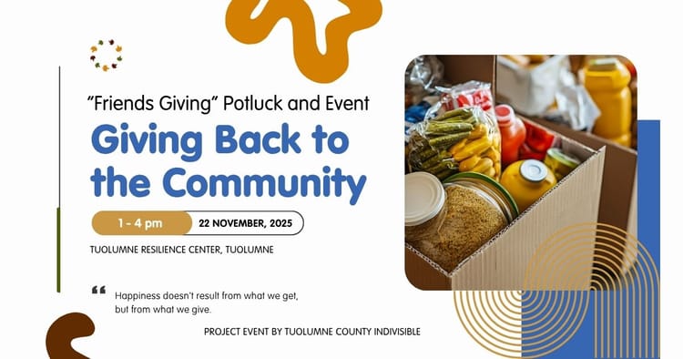 Community Gathering & Friendsgiving Potluck