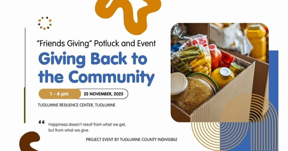Community Gathering & Friendsgiving Potluck